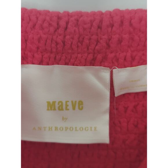 NWT Anthropologie Puff-Sleeve Sweetheart Mini Dress - Small - Picture 6 of 6